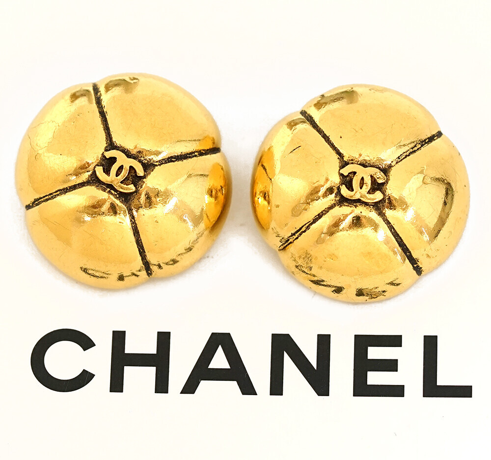 Chanel Cc Logos Vintage Clip-On #354901C34B